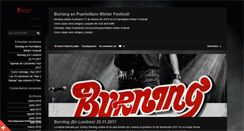 Desktop Screenshot of burningmadrid.com